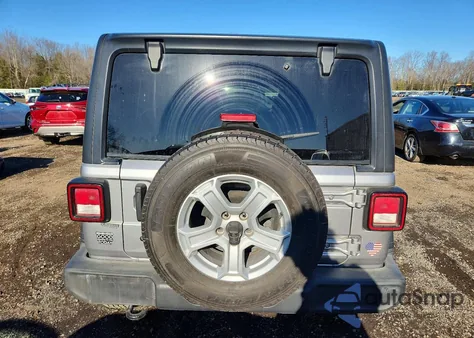 2019 Jeep Wrangler Unlimited Sport z USA, uszkodzony, nr VIN 1C4HJXDNXKW549543